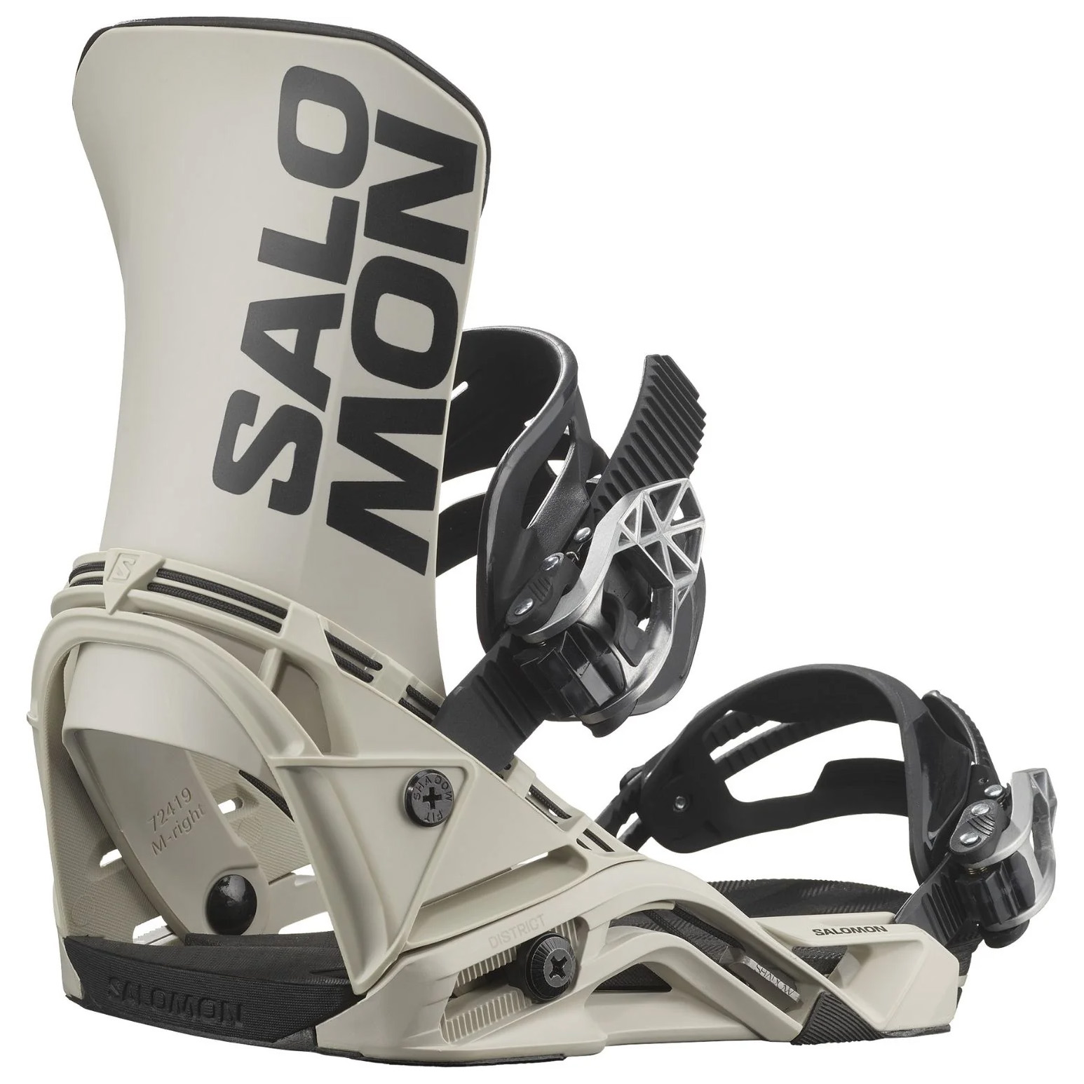 Salomon District Snowboard Bindings 2025 | Absolute-Snow